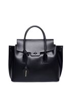 Sac à main en cuir SS26 LV 479 noir - 31x33x14 cm