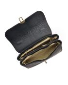 SS26 RM 1954T schwarze Lederhandtasche - 17x24x9,5 cm