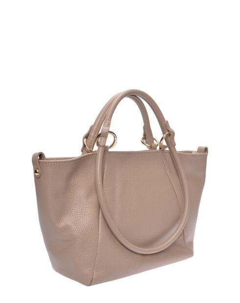 SS26 RM 151T modderleren draagtas - 21x27x9,5 cm