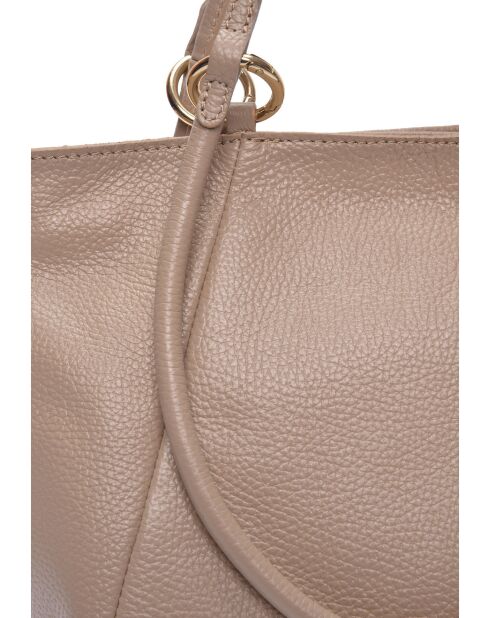 SS26 RM 151T modderleren draagtas - 21x27x9,5 cm