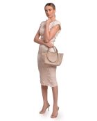 SS26 RM 151T Tragetasche aus Schlammleder, 21 x 27 x 9,5 cm