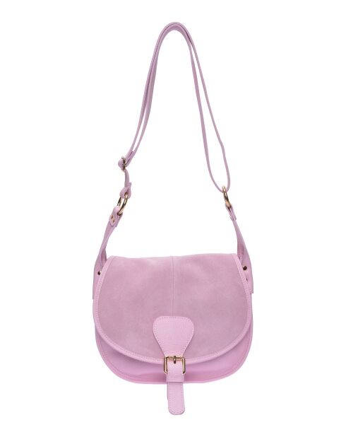 SS26 LV 199T Schultertasche aus rosafarbenem Leder - 22x28x10 cm