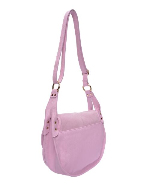 SS26 LV 199T Schultertasche aus rosafarbenem Leder - 22x28x10 cm