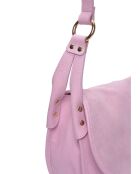 SS26 LV 199T Schultertasche aus rosafarbenem Leder - 22x28x10 cm