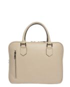 Sac pour ordinateur portable en cuir SS26 LV 106T beige - 28x36x11.5 cm