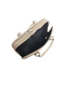 Sac pour ordinateur portable en cuir SS26 LV 106T beige - 28x36x11.5 cm