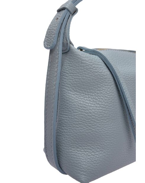 Sac à main en cuir SS26 RM 133T céleste - 15x24x8 cm