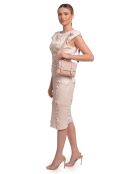 SS26 LV 192 Handtasche aus Puderleder - 13x19x6,5 cm