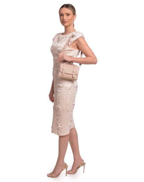 SS26 LV 192 Handtasche aus Puderleder - 13x19x6,5 cm