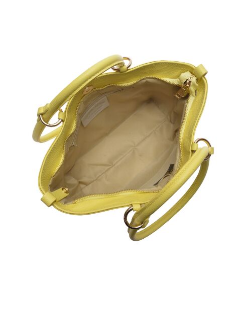 Sac fourre-tout en cuir SS26 RM 151T jaune citron - 21x27x9.5 cm