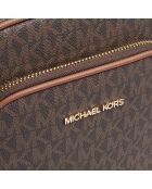 Sac bandoulière moyen  Jet Set Travel brun - 22.9 x 14 x 2.5 cm