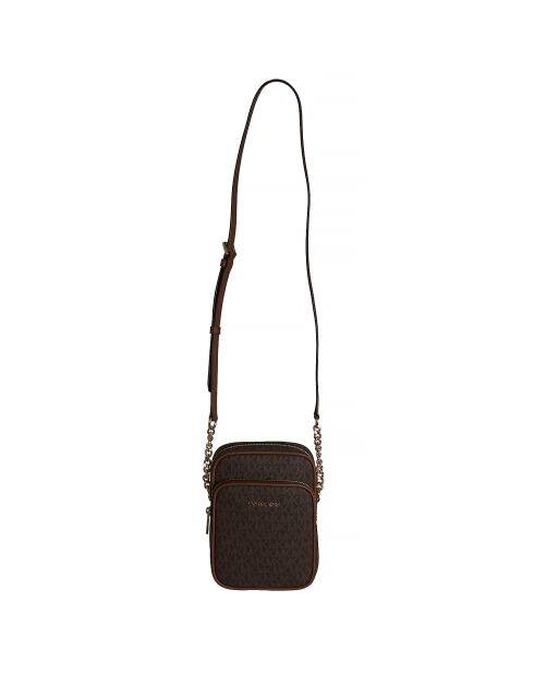 Sac bandoulière moyen  Jet Set Travel brun - 22.9 x 14 x 2.5 cm
