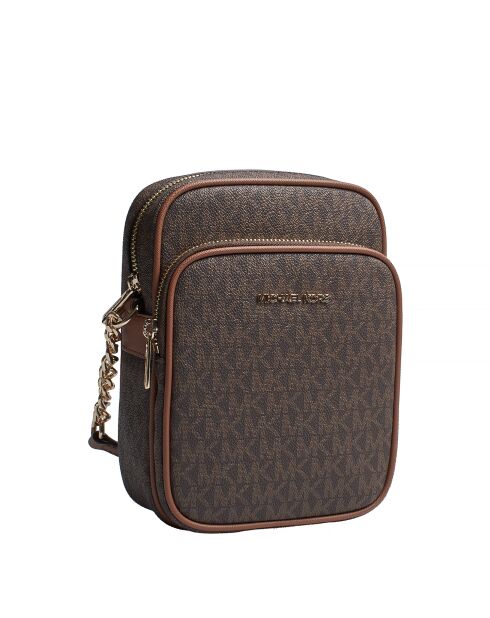 Sac bandoulière moyen  Jet Set Travel brun - 22.9 x 14 x 2.5 cm