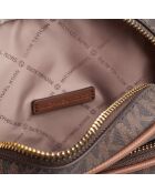 Sac bandoulière moyen  Jet Set Travel brun - 22.9 x 14 x 2.5 cm