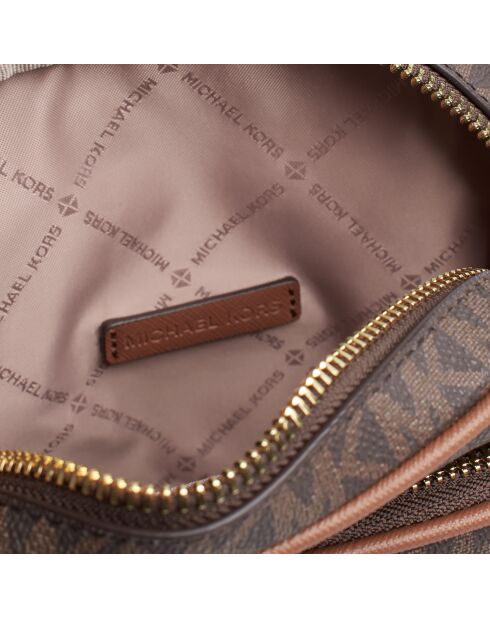 Sac bandoulière moyen  Jet Set Travel brun - 22.9 x 14 x 2.5 cm