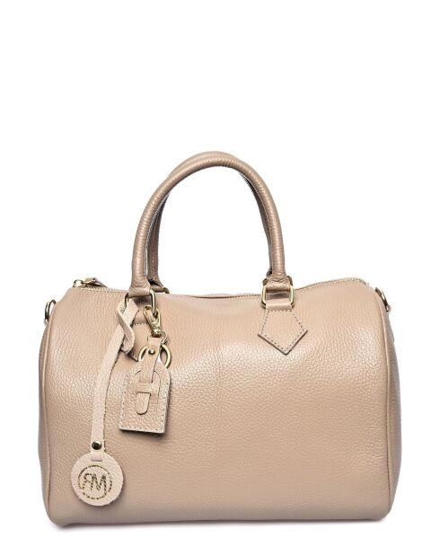 SS26 RM 1897 modderleren handtas - 22x31x19 cm