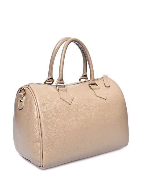SS26 RM 1897 modderleren handtas - 22x31x19 cm