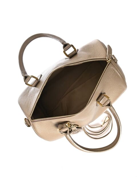 SS26 RM 1897 modderleren handtas - 22x31x19 cm