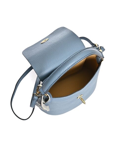 Sac à main en cuir SS26 RM 1846 céleste - 19x19.5x11 cm