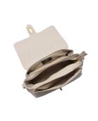 SS26 RM 149T beigefarbene Lederhandtasche - 19x29x11 cm