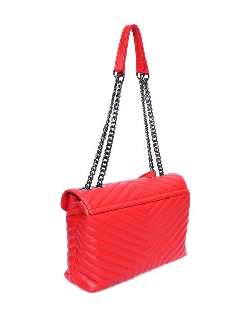Sac bandoulière en cuir SS26 LV 2183 rouge - 23x34x10 cm