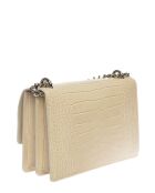 Bandolera SS26 LV 8165 de piel beige - 15x22x6 cm
