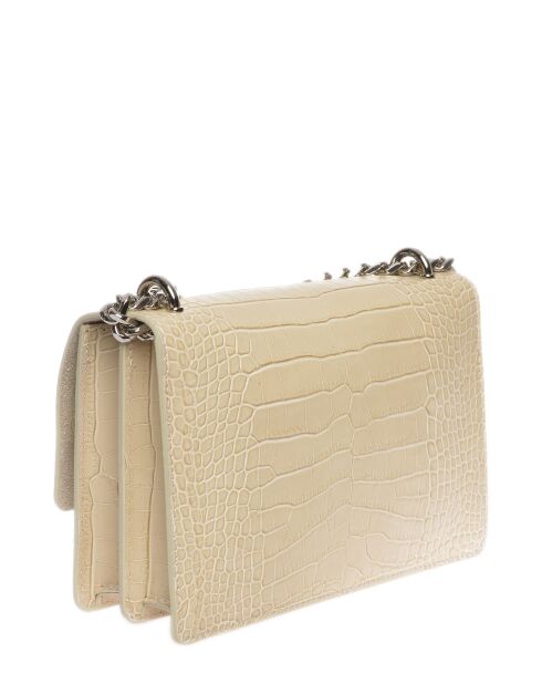 Bandolera SS26 LV 8165 de piel beige - 15x22x6 cm