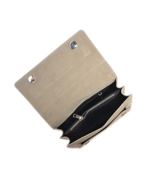 Bandolera SS26 LV 8165 de piel beige - 15x22x6 cm