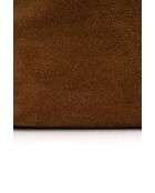 Sac porte épaule en cuir Roots camel - 35x35x14cm