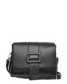 SS26 LV 105T zwarte leren schoudertas - 18x23x8 cm