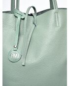 Sac à main en cuir SS26 RM 1847 céladon - 37x41x12 cm
