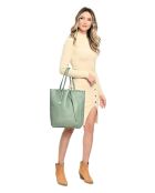 Sac à main en cuir SS26 RM 1847 céladon - 37x41x12 cm