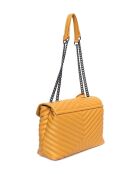 Sac bandoulière en cuir SS26 LV 2183 moutarde - 23x34x10 cm