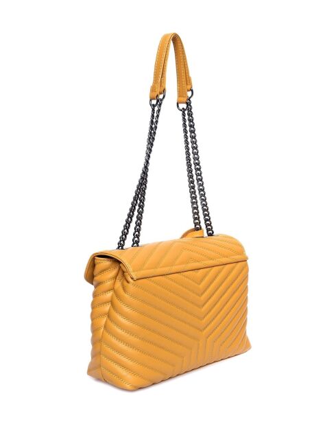 Sac bandoulière en cuir SS26 LV 2183 moutarde - 23x34x10 cm