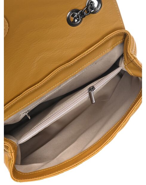 Sac bandoulière en cuir SS26 LV 2183 moutarde - 23x34x10 cm