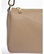 SS26 LV 109T modderleren schoudertas - 14x19x6,5 cm