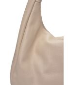 Sac hobo en cuir SS26 RM 144 beige - 24x41.5x10.5 cm