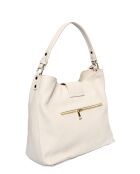 Sac à poignée supérieure en cuir SS26 RM 1591 beige - 31x36x16 cm