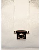 Sac à poignée supérieure en cuir SS26 RM 1591 beige - 31x36x16 cm