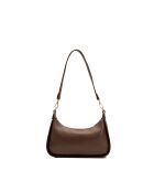 Storm mokka leren schoudertas - 25x13x6,5cm