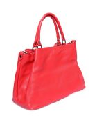 SS26 LV 1536 rote Lederhandtasche - 28x39x17 cm