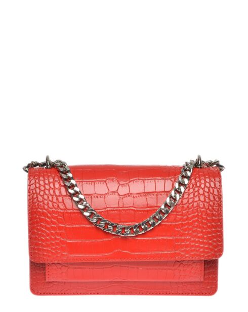 Sac bandoulière en cuir SS26 LV 8165 rouge - 15x22x6 cm