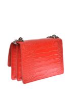 Sac bandoulière en cuir SS26 LV 8165 rouge - 15x22x6 cm