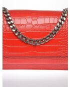 Sac bandoulière en cuir SS26 LV 8165 rouge - 15x22x6 cm