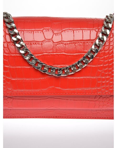Sac bandoulière en cuir SS26 LV 8165 rouge - 15x22x6 cm