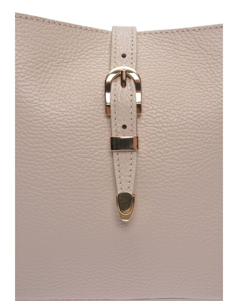 Sac seau en cuir SS26 RM 132T beige - 19x21.5x10.5 cm