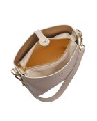 Sac seau en cuir SS26 RM 132T beige - 19x21.5x10.5 cm
