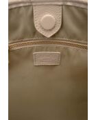 Sac cabas en cuir Sola taupe - 48x29x14cm
