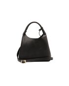 Sac à main en cuir Lola noir - 21x20.5x14.5cm