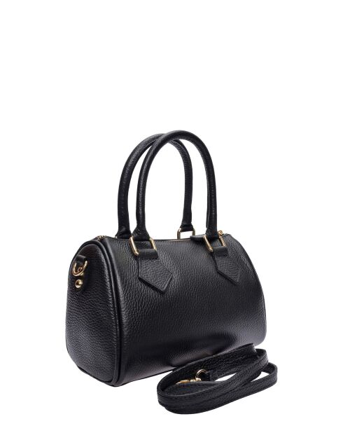Sac à main en cuir SS26 LV 1006 noir - 18.5x22x8.5 cm